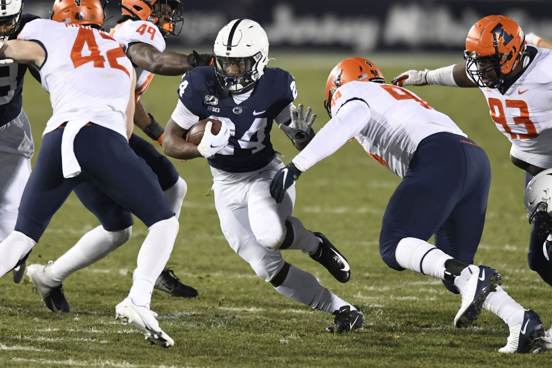 Illinois Penn St Football